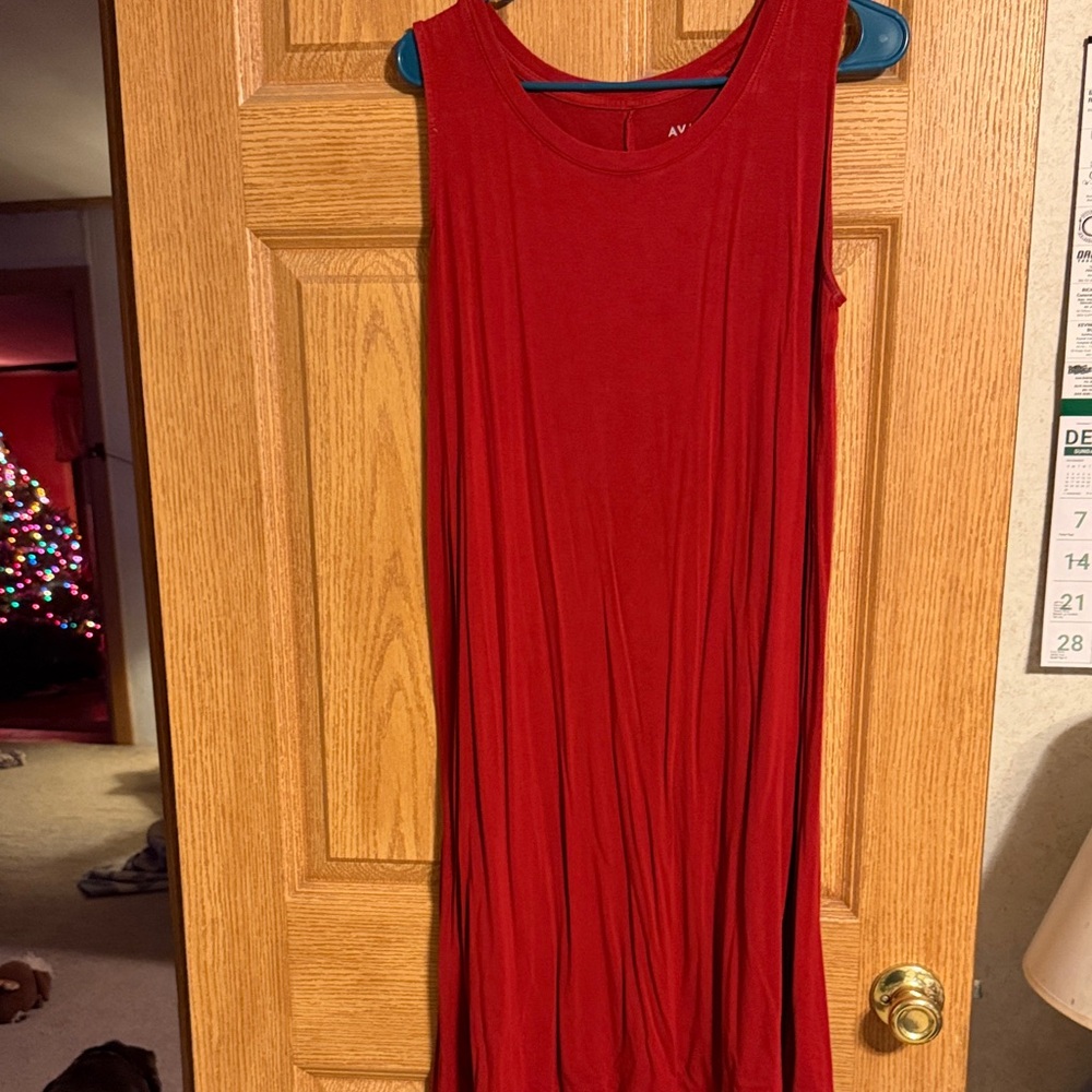 Women's Maroon Dress